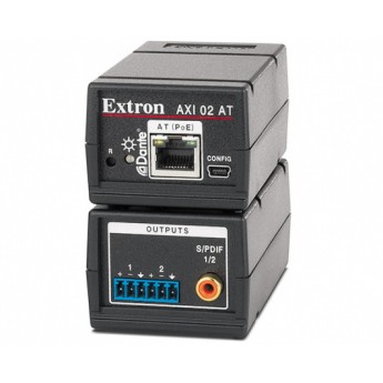 Аудиоинтерфейс Dante на два выхода EXTRON AXI-02-AT