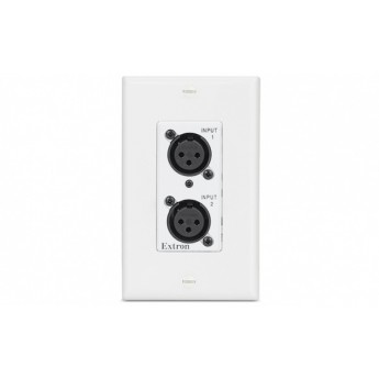 Аудиоинтерфейс Dante на 2 входа, 2 выхода - настенная панель в стиле Decorator EXTRON AXI-22-AT-D