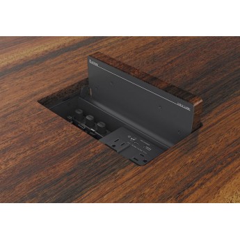 Архитектурный лючок c отделкой под мебель для подключения аудио и видео сигналов, удалённого управления и питания EXTRON CABLE-CUBBY-1252-MS