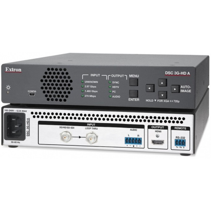 Cкалер 3G-SDI в HDMI с эмбедированием аудио DSC 3G-HD A EXTRON DSC-3G-HD-A