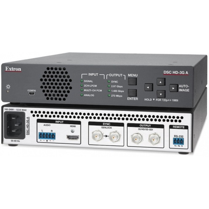 Cкалер HDMI в 3G-SDI с эмбедированием аудио DSC HD-3G A EXTRON DSC-HD-3G-A