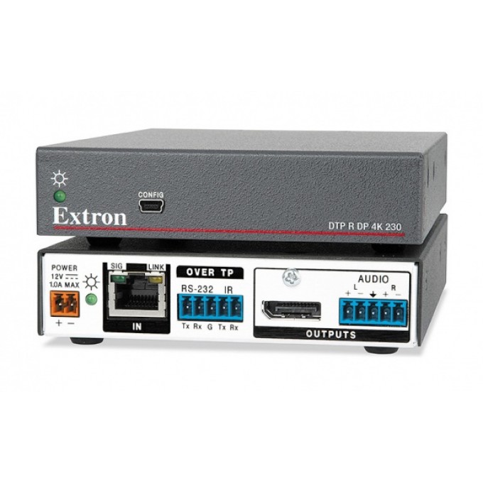 Приёмник DisplayPort с EDID Minder, 70 м EXTRON DTP-R-DP-4K-230