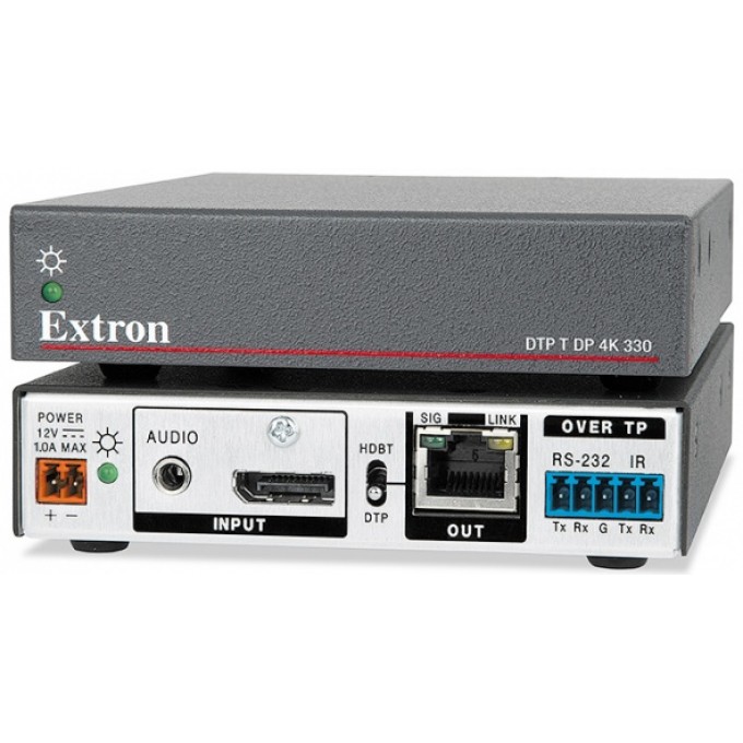 Передатчик DTP для DisplayPort на длинные дистанции EXTRON DTP-T-DP-4K-330