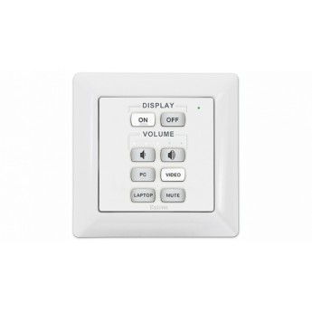 Кнопочная панель eBUS с 8 кнопками: стандарты Flex55 и EU EXTRON EBP-108-EU