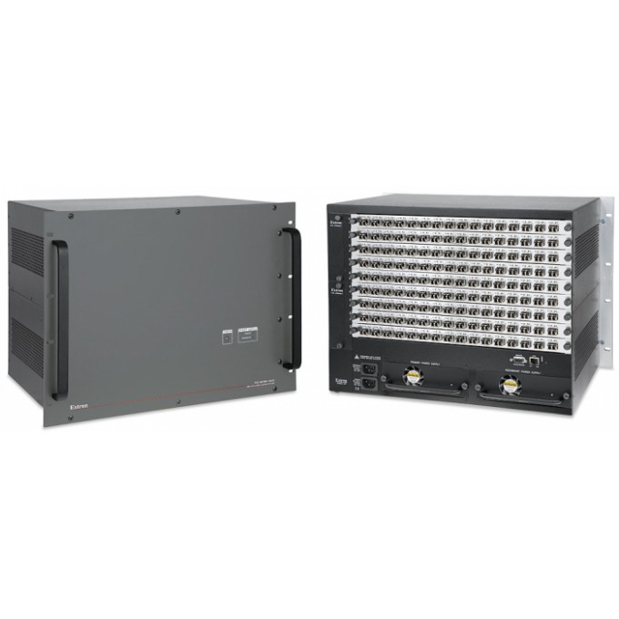 Модульный оптоволоконный матричный коммутатор в конфигурации от 16x16 до 144x144 EXTRON FOX-MATRIX-14400