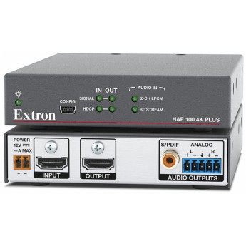 Устройство для деэмбедирования аудио из HDMI 4K/60 EXTRON HAE-100-4K-PLUS
