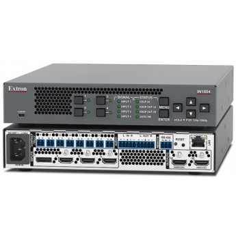 Бесподрывный скалирующий коммутатор 4K/60 на четыре входа IN1804 EXTRON Бесподрывный скалирующий коммутатор 4K/60 на четыре входа IN1804 EXTRON