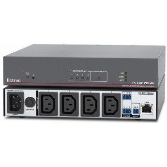 Интерфейс расширения питания системы управления, четыре розетки IEC EXTRON IPL-EXP-PDU4H