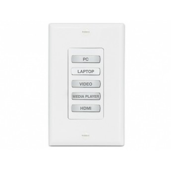 Сетевая кнопочная панель с 5 кнопками: настенная панель в стиле Decorator EXTRON NBP-105-D