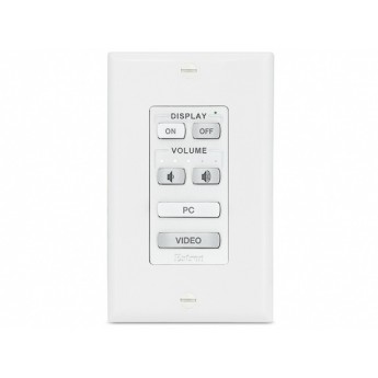 Сетевая кнопочная панель с 6 кнопками: настенная панель в стиле Decorator EXTRON NBP-106-D