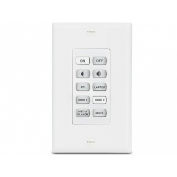 Сетевая кнопочная панель с 10 кнопками: настенная панель в стиле Decorator EXTRON NBP-110-D