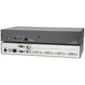Процессор и масштабатор высокого разрешения с множеством выходов QSS 404 EXTRON