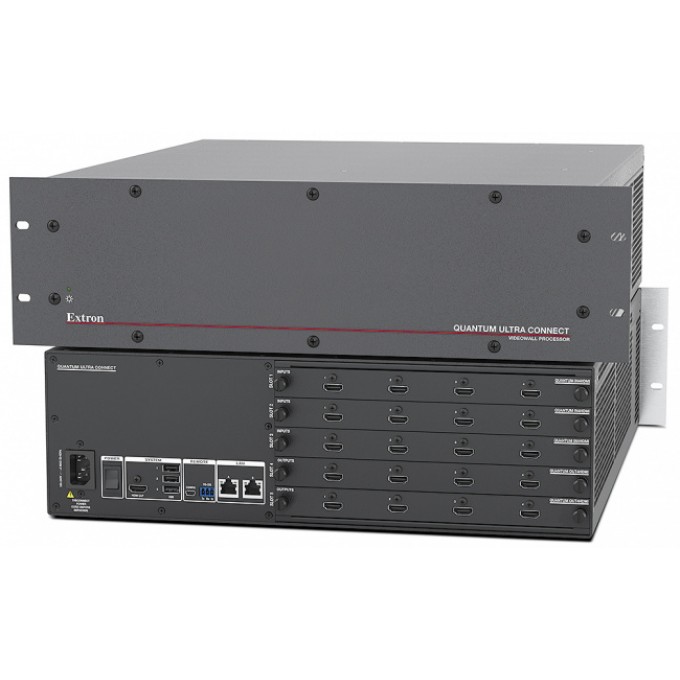 Процессор видеостены 4K для инсталляций небольшого и среднего масштабов EXTRON QUANTUM-ULTRA-CONNECT