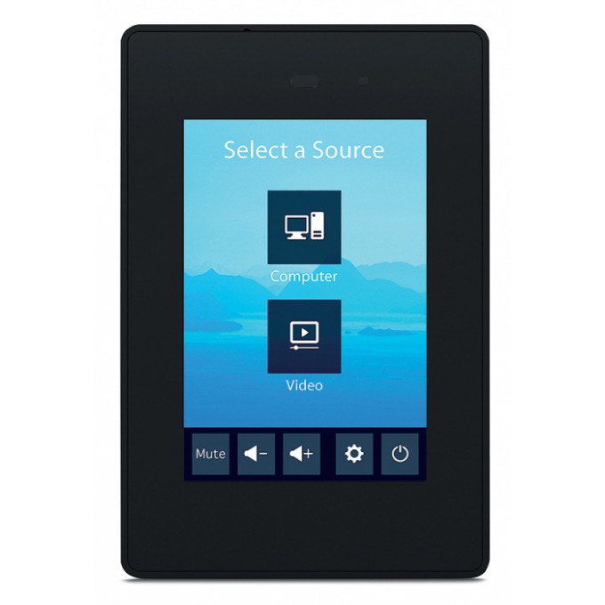 Настенная сенсорная панель 3,5 " TouchLink Pro TouchPanel в портретной ориентации, цвет черный EXTRON TLP-PRO-300M-BLACK