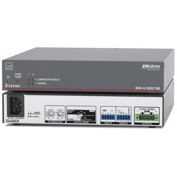 Двухканальный усилитель с режимом моста 200/400 Вт на канал EXTRON XPA-U-2002-SB