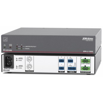 2-канальный усилитель, 350 Вт при 8 или 4 Ом EXTRON XPA-U-3502