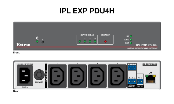 IPL EXP PDU4H | Чертеж IPL EXP PDU4H | Чертеж